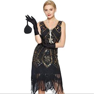 Like new roaring 20s flapper dress
